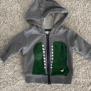 NEW Baby Boy size 3 Alligator hoodie